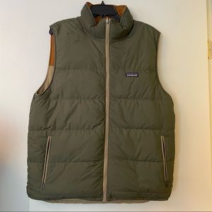 Mens reversible Bivy Down Vest- excellent used condition- XL